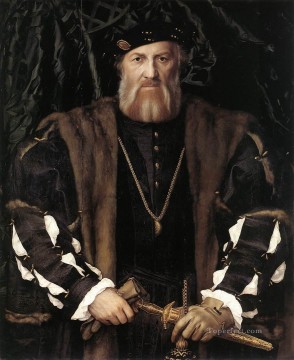  Hans Pintura al %C3%B3leo - Retrato de Charles de Solier Señor de Morette Renacimiento Hans Holbein el Joven
